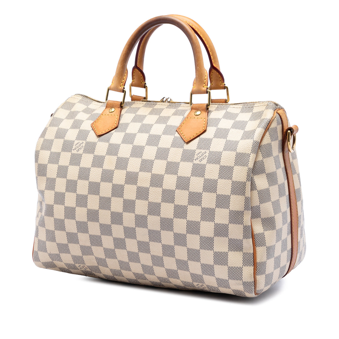 Louis Vuitton Damier Azur Speedy Bandouliere 30