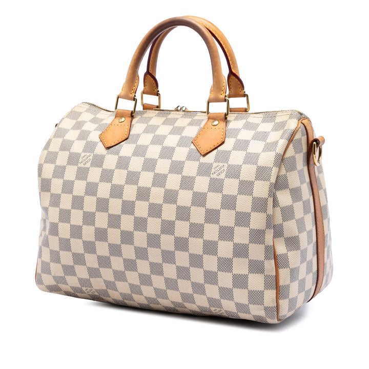 Louis Vuitton Damier Azur Speedy Bandouliere 30