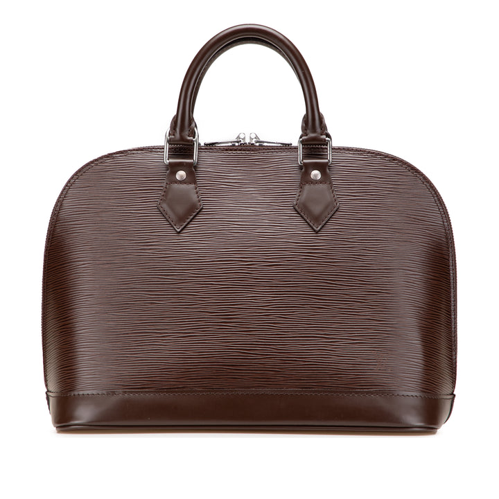 Louis Vuitton Epi Alma PM Marron