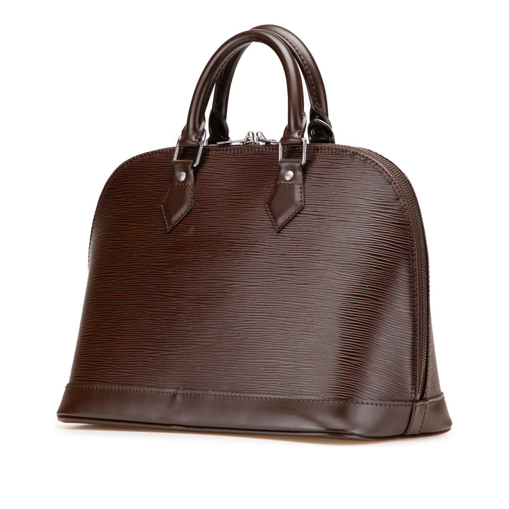 Louis Vuitton Epi Alma PM Marron