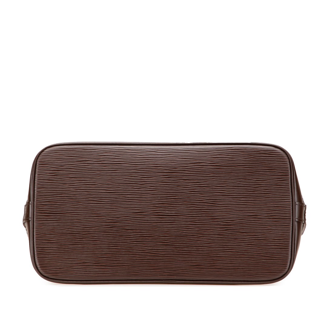 Louis Vuitton Epi Alma PM Marron