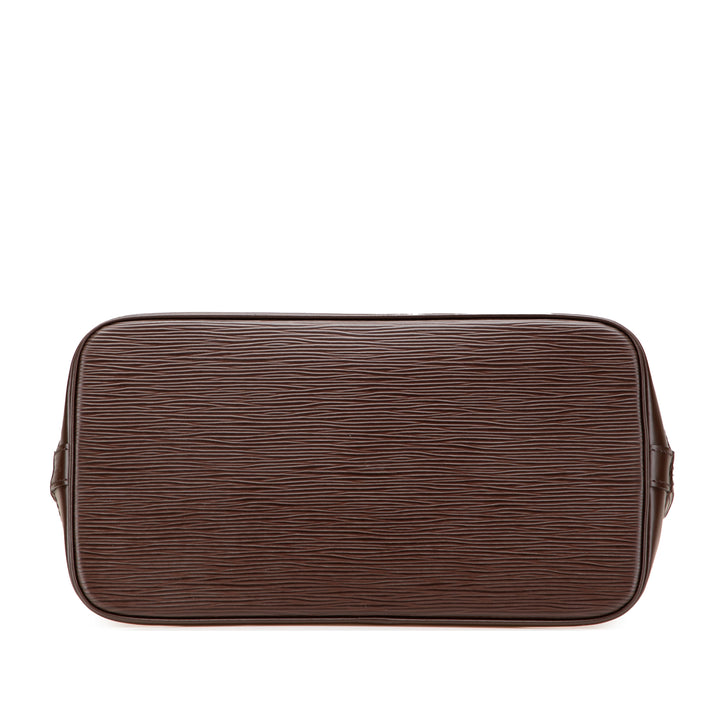 Louis Vuitton Epi Alma PM Marron