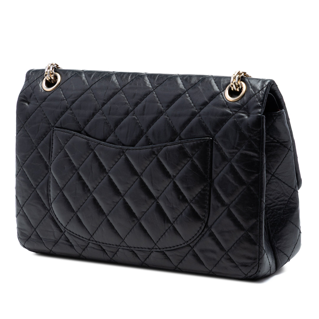 Chanel Matelassé vieilli Cuir de veau Reissue 2.55 Double rabat 226