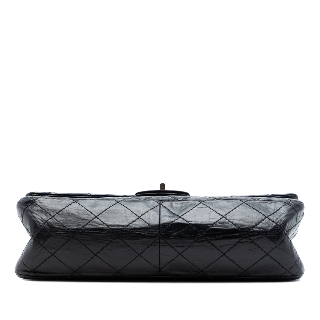 Chanel Matelassé vieilli Cuir de veau Reissue 2.55 Double rabat 226
