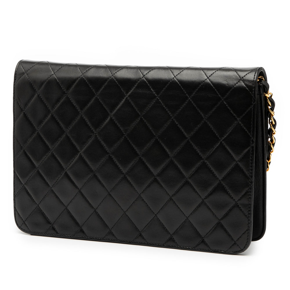 Chanel Medium CC Matelassé Cuir d’agneau Simple rabat – GABY PARIS Authentique
