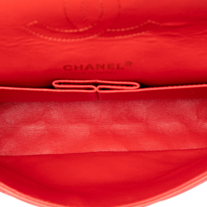 Chanel Medium Classic Cuir d’agneau Double rabat