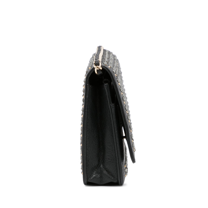 Chanel clouté Cuir Wallet on Chain