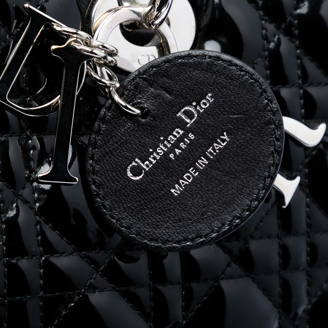 Dior Lady Dior Cannage Grand Noir – vue 5 – GABY PARIS