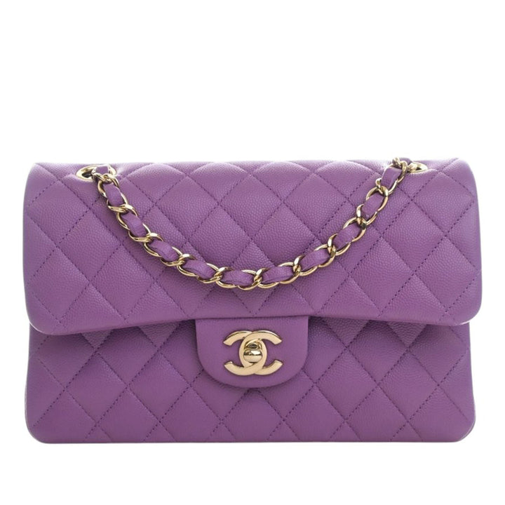 Chanel Small Classic Caviar Double rabat