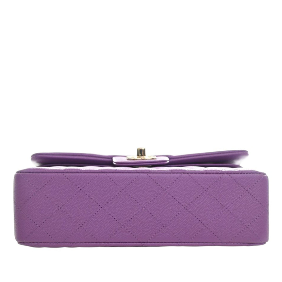 Chanel Small Classic Caviar Double rabat