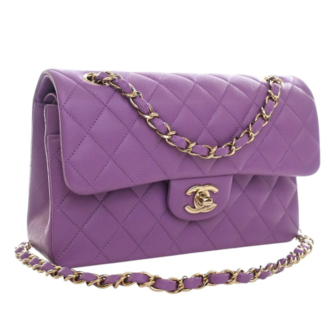 Chanel Small Classic Caviar Double rabat