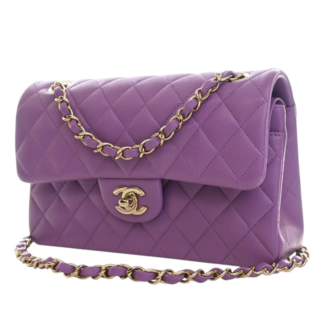 Chanel Small Classic Caviar Double rabat