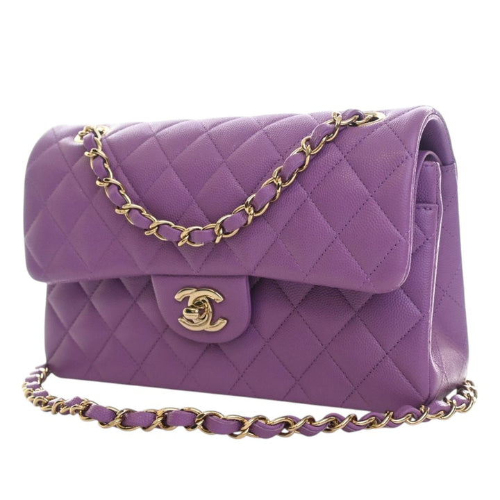 Chanel Small Classic Caviar Double rabat