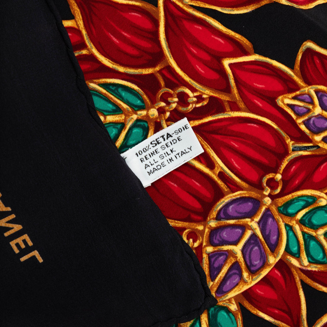 Chanel Perle Imprimé Foulard Noir – vue 5 – GABY PARIS