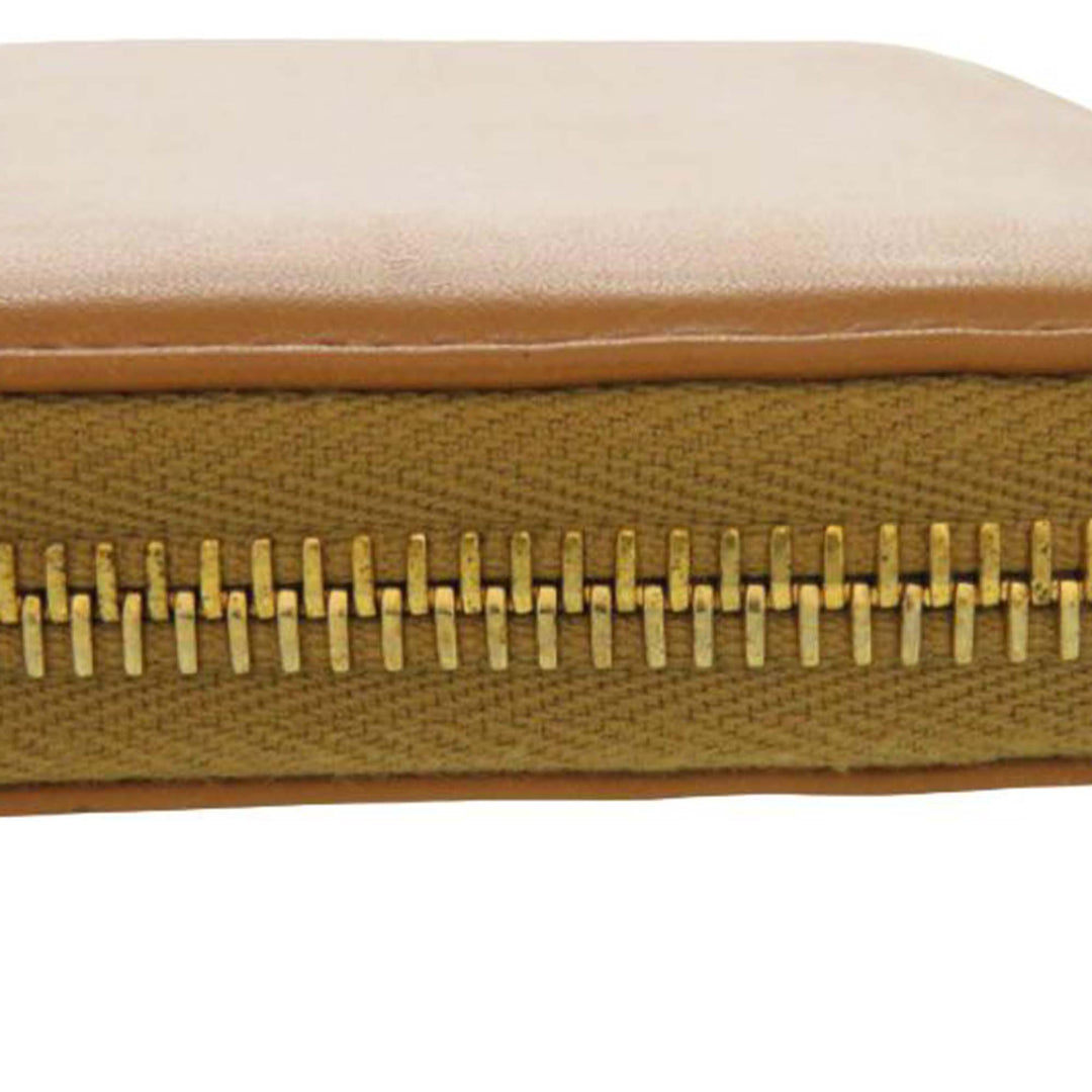 Prada Cuir Zip Around Portefeuille