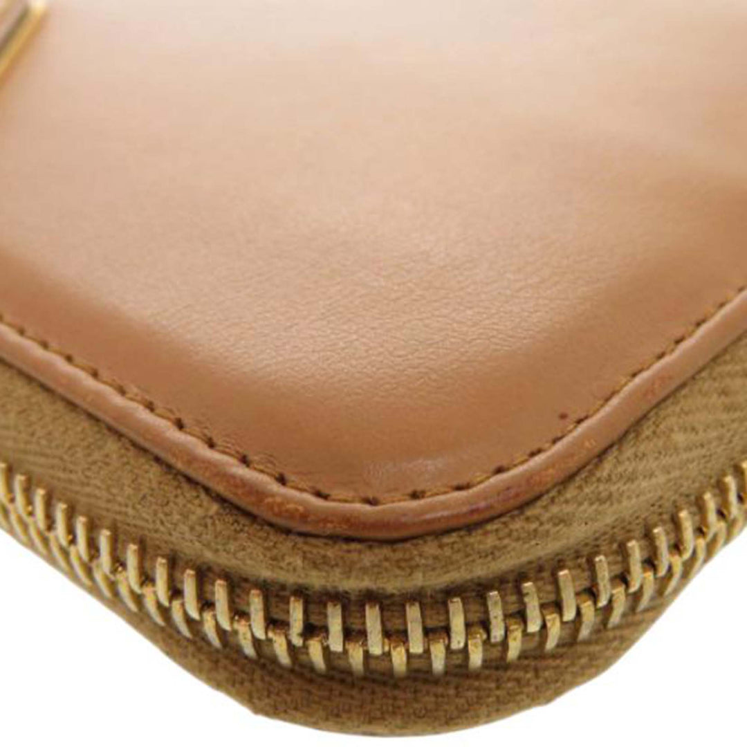Prada Cuir Zip Around Portefeuille