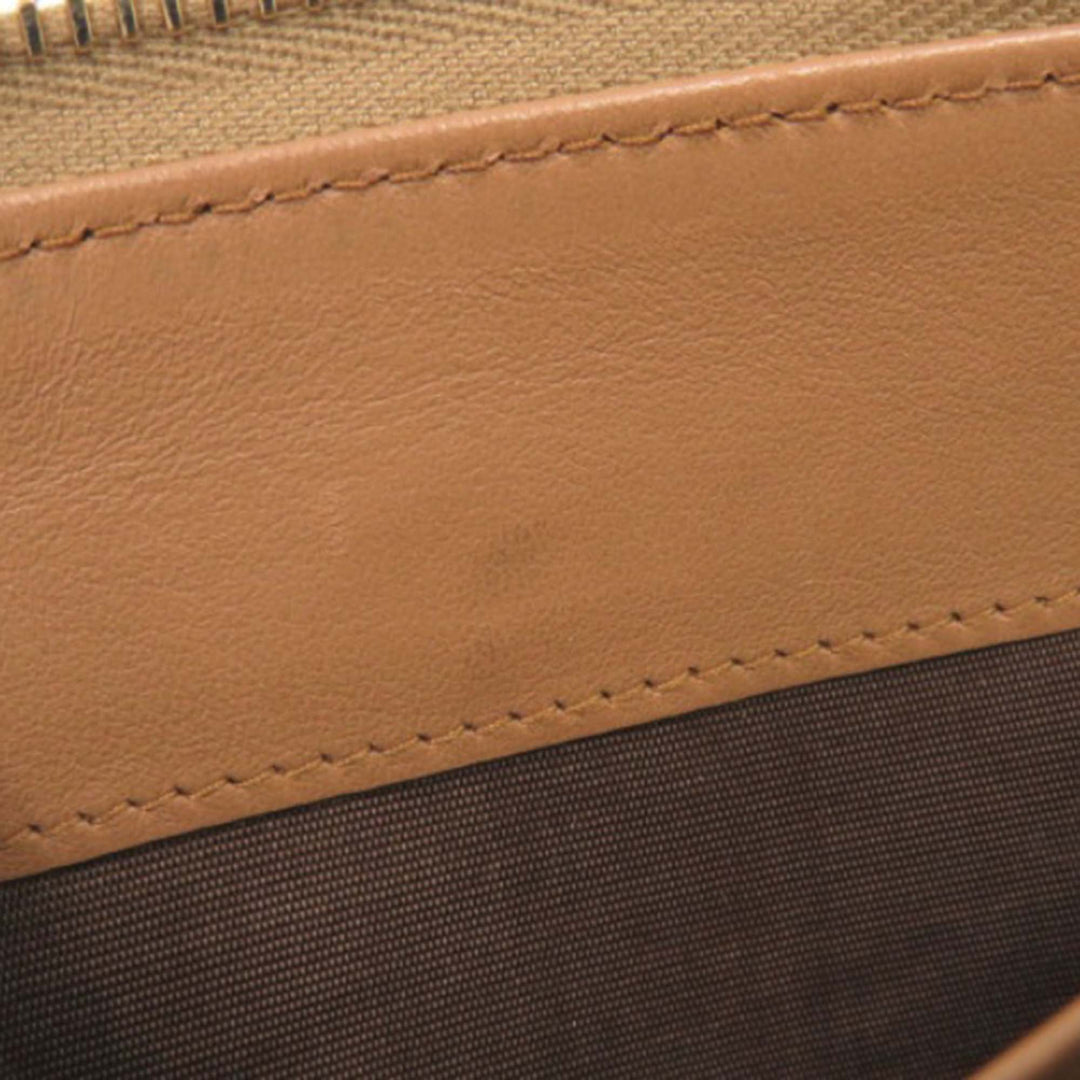 Prada Cuir Zip Around Portefeuille