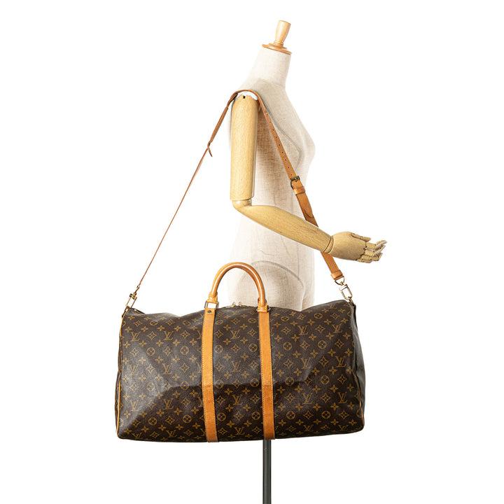 Monogram Keepall Bandouliere 55 Brown - Gaby Paris