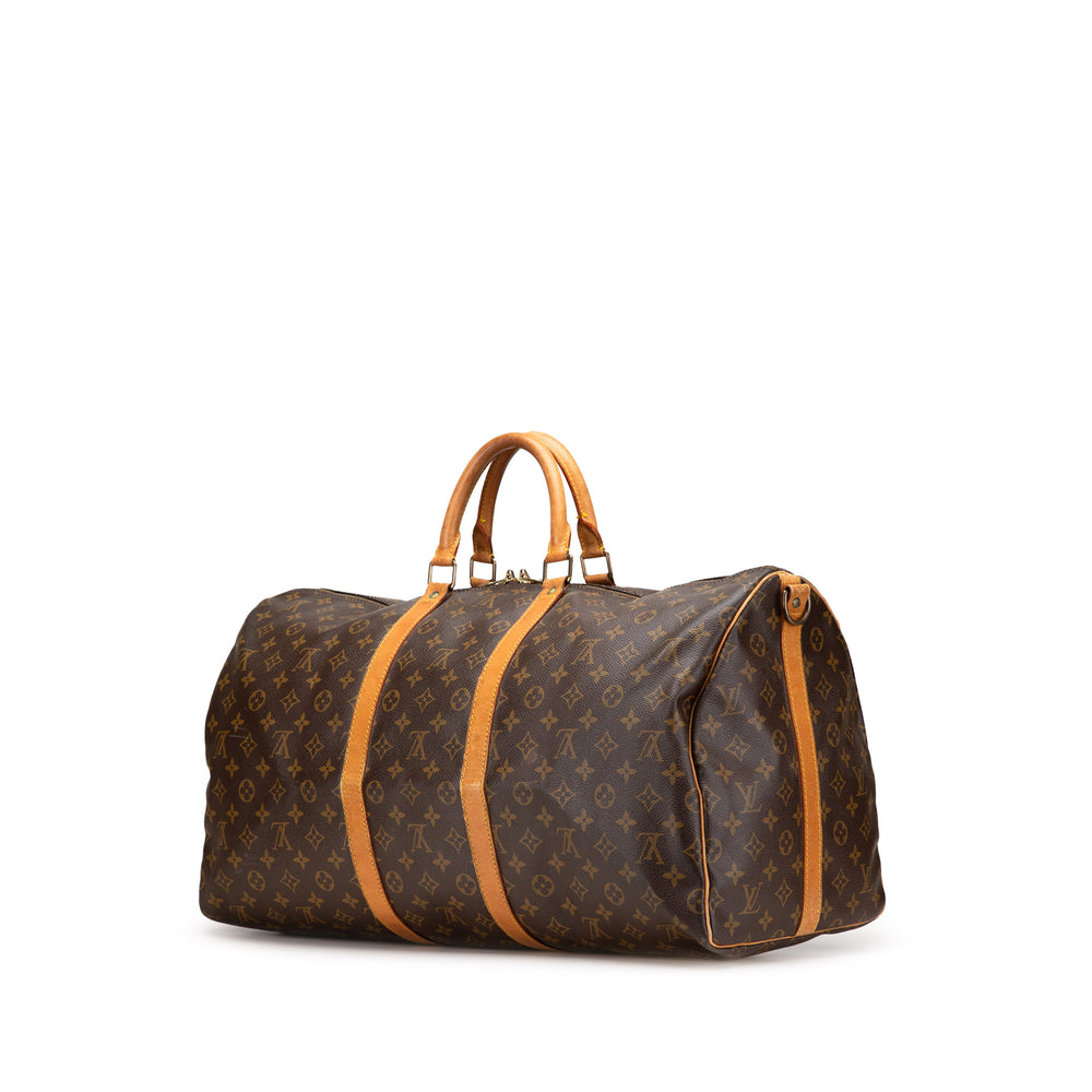 Monogram Keepall Bandouliere 55 Brown - Gaby Paris