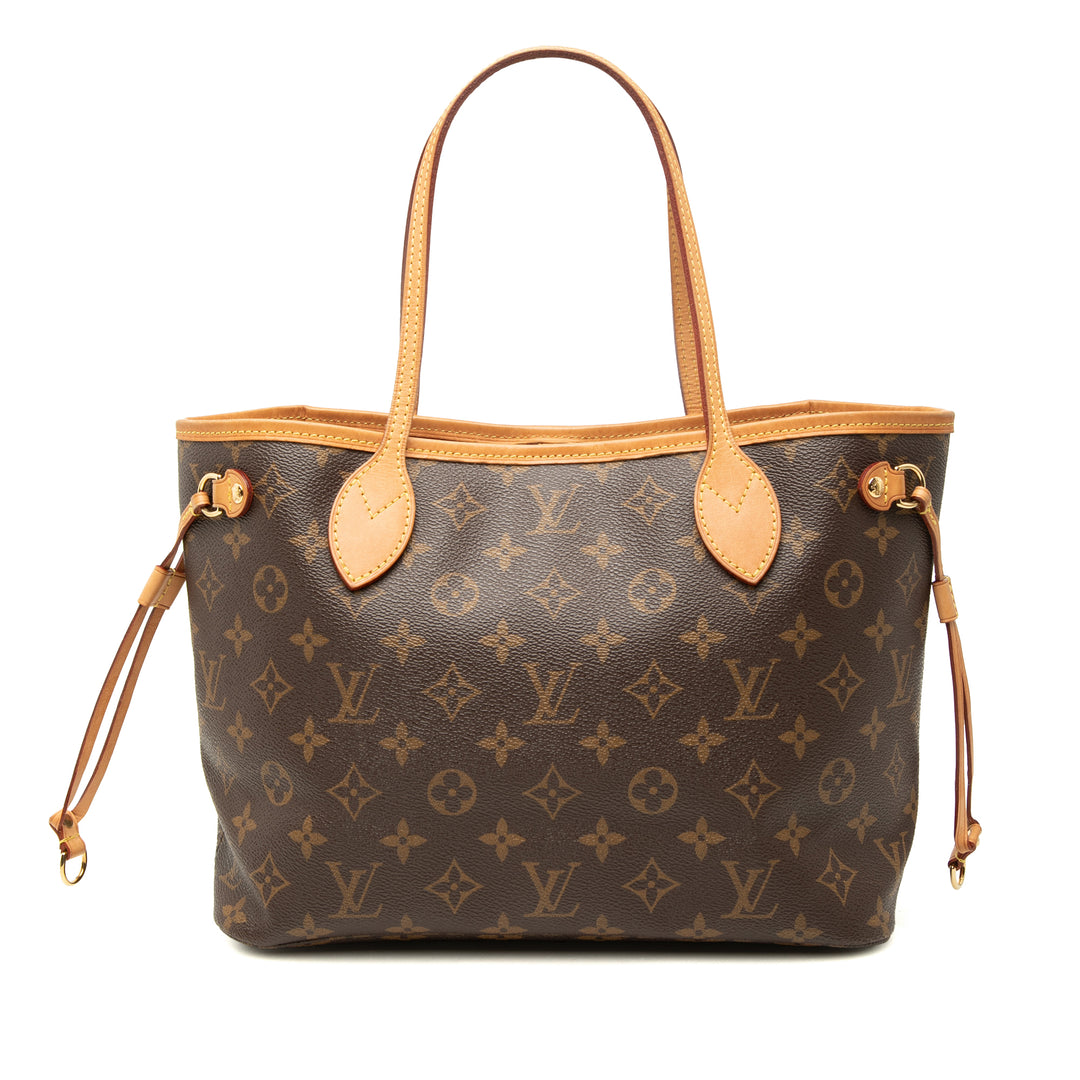 Louis Vuitton Neverfull PM Monogram Marron – vue principale – GABY PARIS