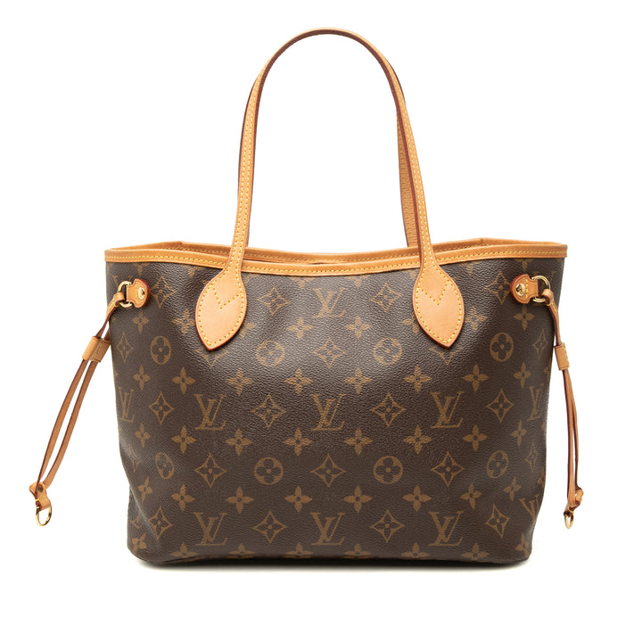 Louis Vuitton Neverfull PM Monogram Marron – vue principale – GABY PARIS