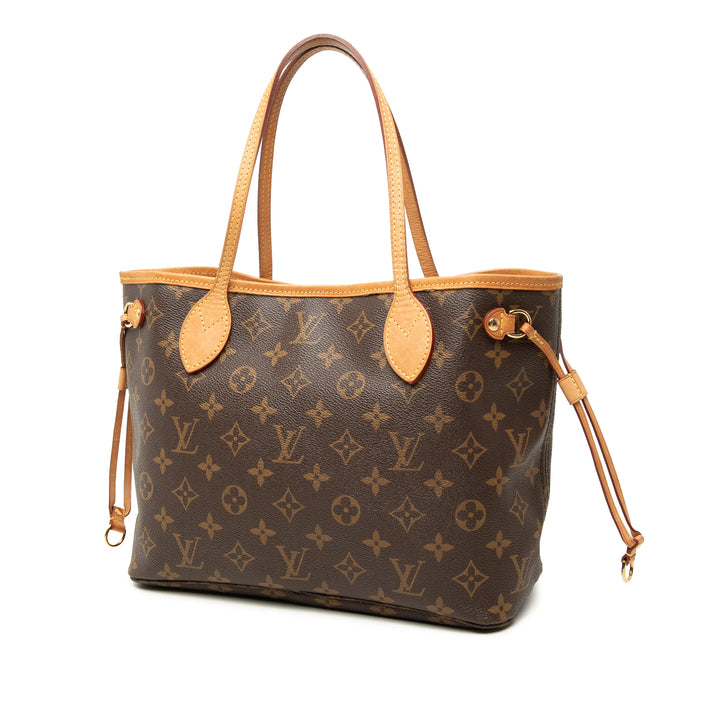 Louis Vuitton Neverfull PM Monogram Marron – vue 2 – GABY PARIS