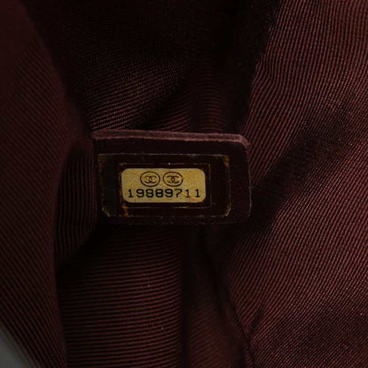 Chanel Medium Chevron Cuir d’agneau Boy à rabat