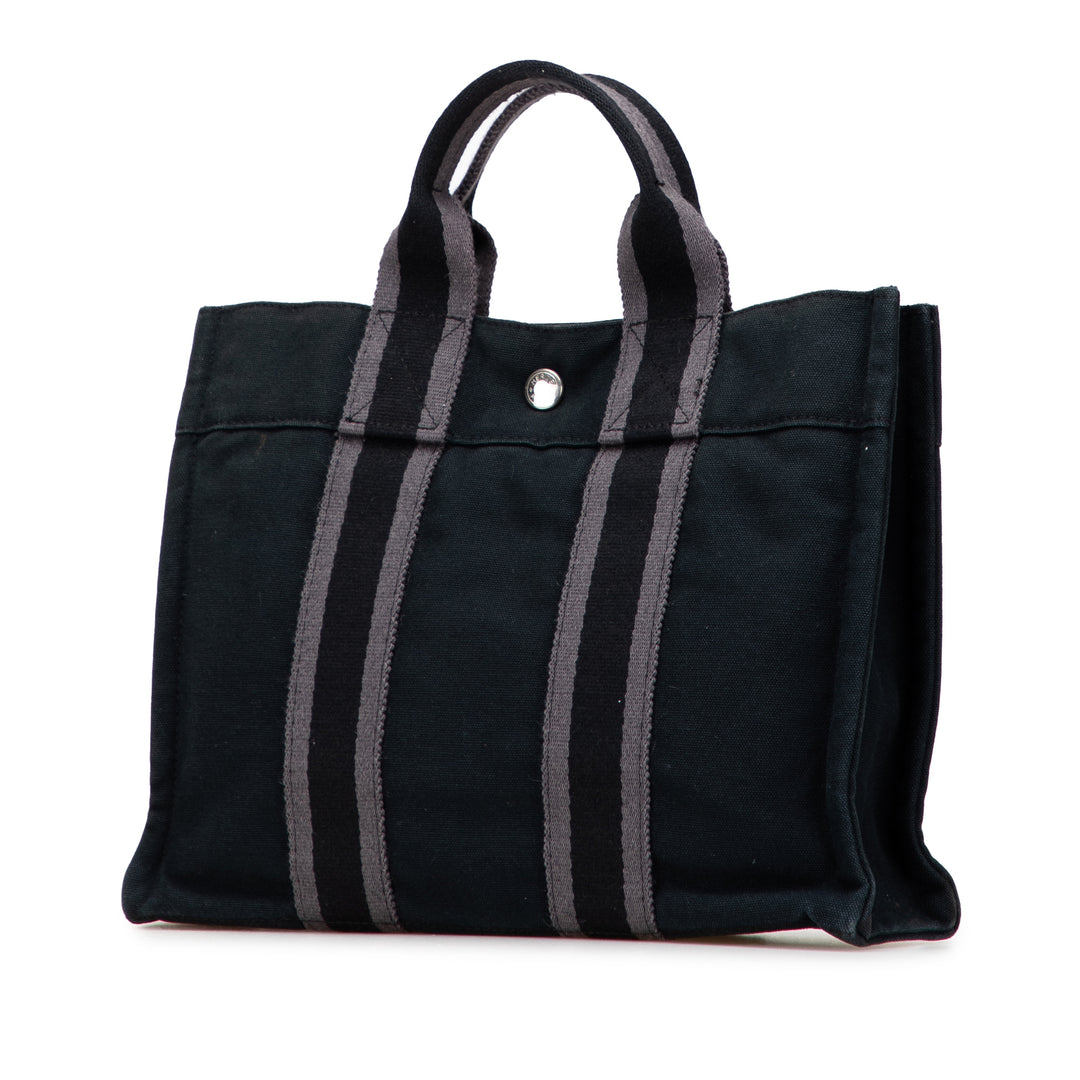 Hermès Toile Fourre Tout PM