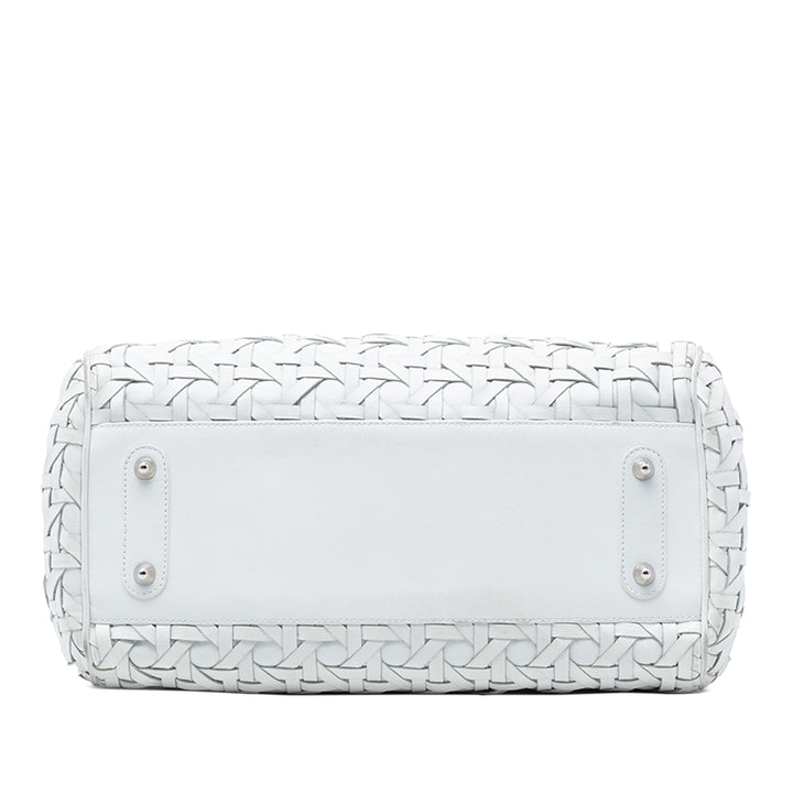 Dior Woven Cuir d’agneau Lady Dior Avenue Cabas