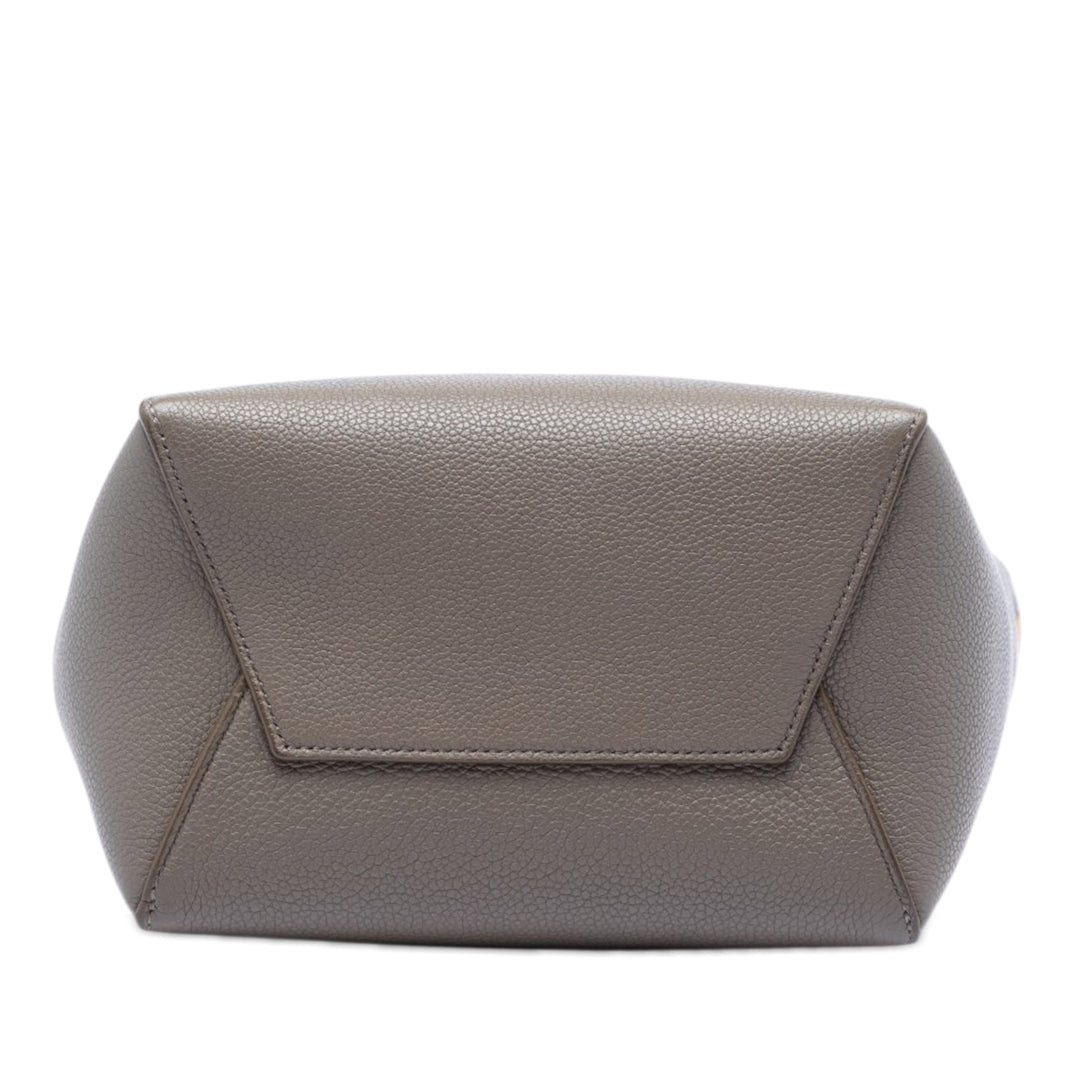 Celine Small Soft Cuir de veau grainé Seau Sangle Bucket Sac