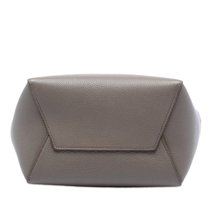 Celine Small Soft Cuir de veau grainé Seau Sangle Bucket Sac