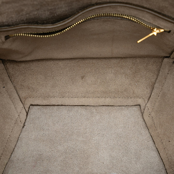Celine Small Soft Cuir de veau grainé Seau Sangle Bucket Sac