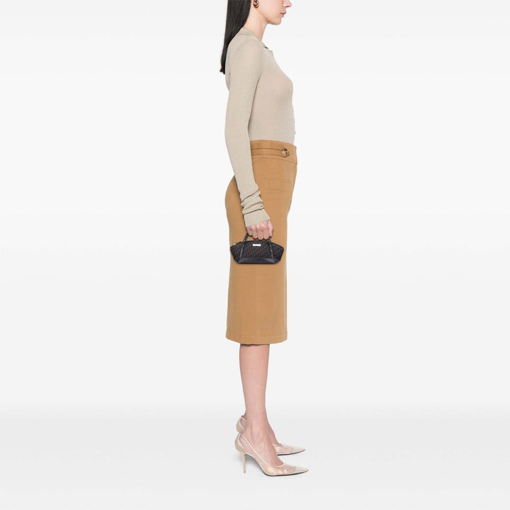 Mini Diorissimo Trotter Canvas Street Chic Handbag Black - Gaby Paris