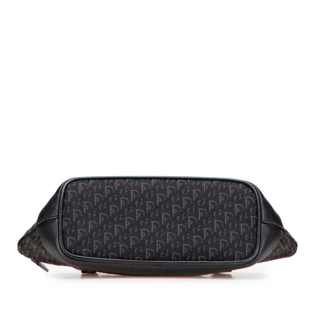 Mini Diorissimo Trotter Canvas Street Chic Handbag Black - Gaby Paris