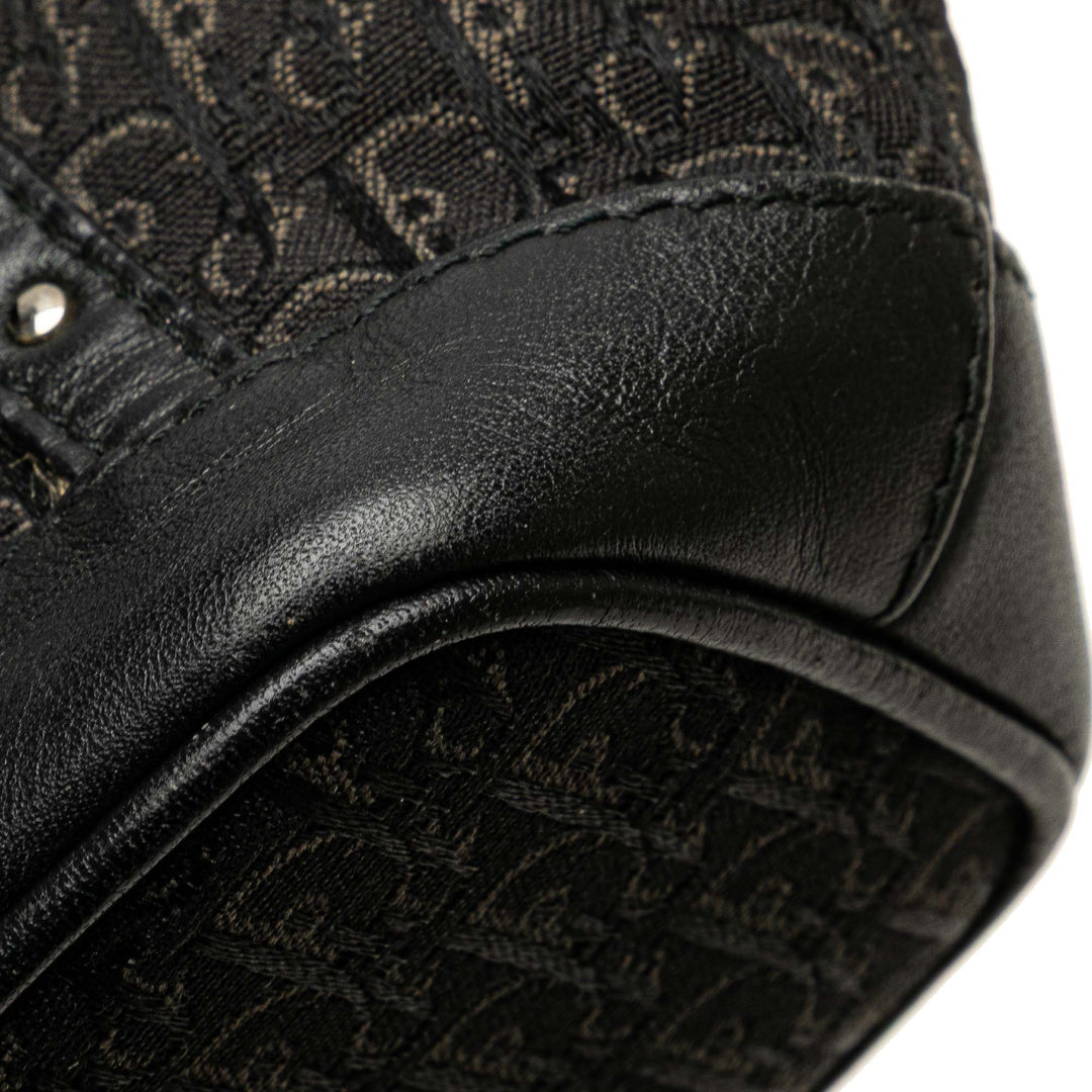 Mini Diorissimo Trotter Canvas Street Chic Handbag Black - Gaby Paris