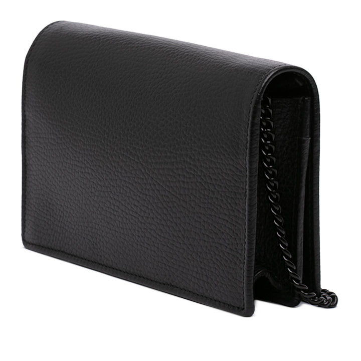 Gucci GG Marmont Cuir de veau Monochrome Wallet on Chain