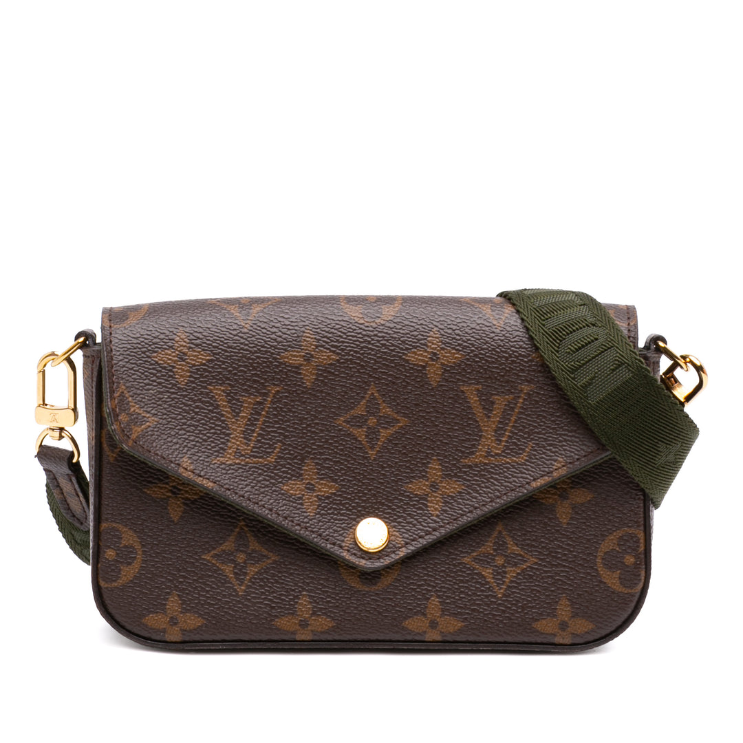 Felicie And Go Monogram Marron