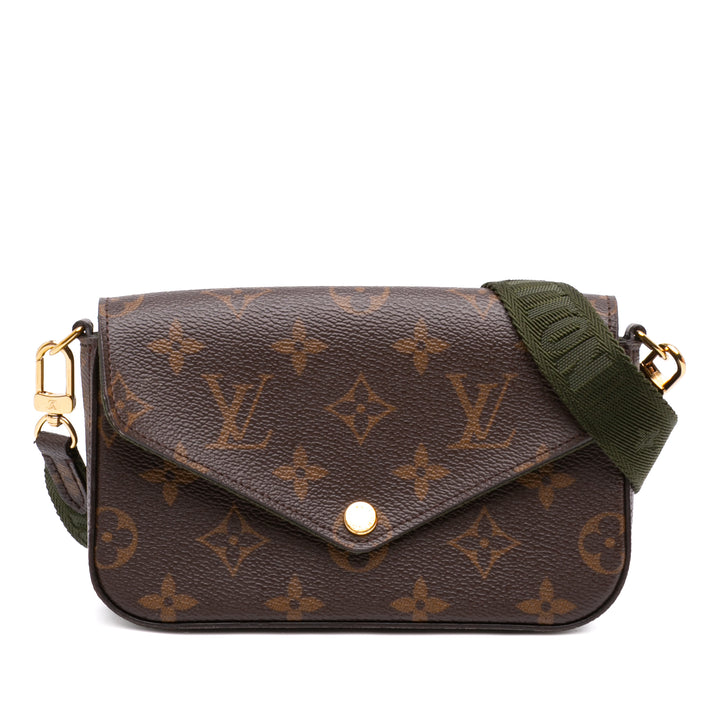 Felicie And Go Monogram Marron