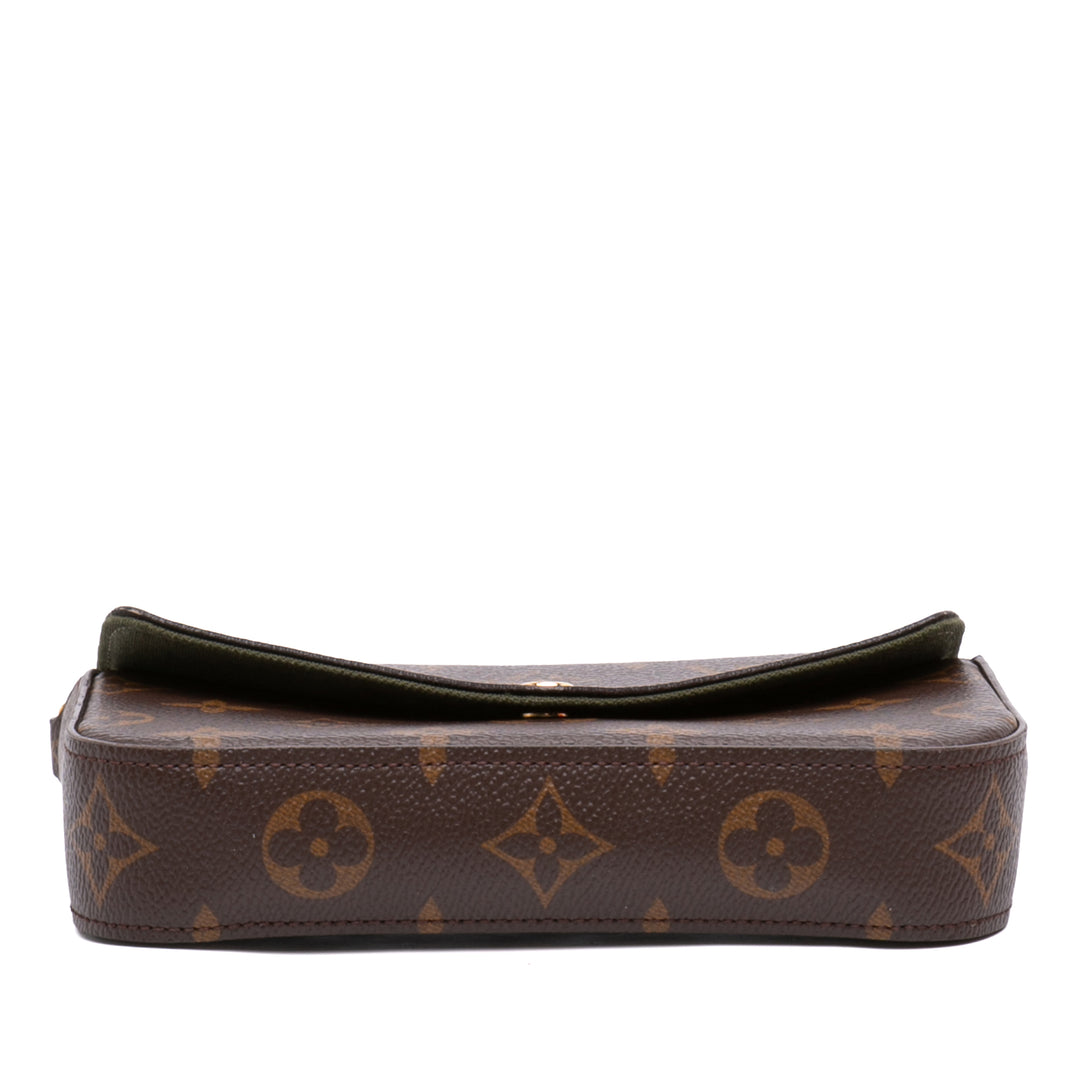 Felicie And Go Monogram Marron