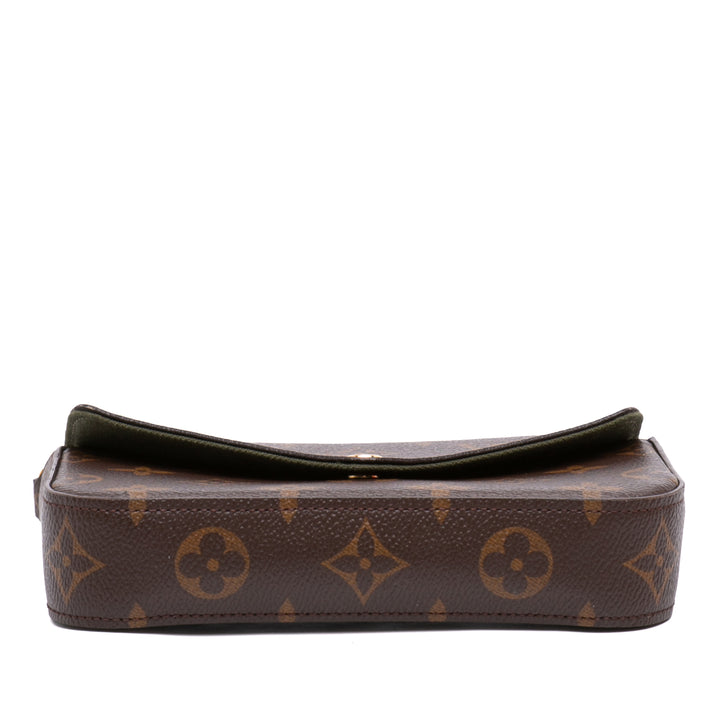 Felicie And Go Monogram Marron
