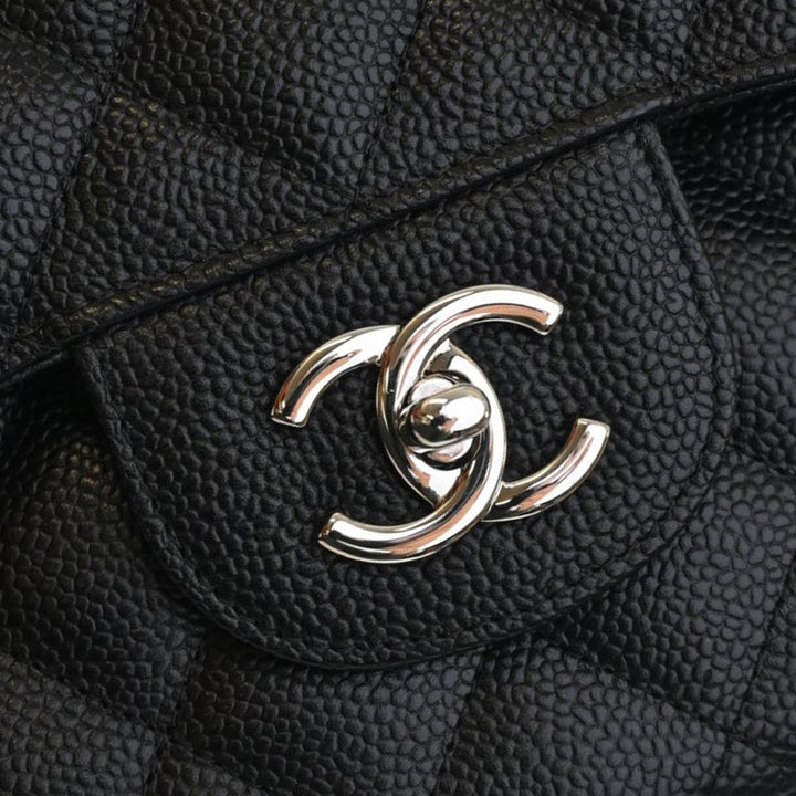 Chanel Jumbo Classic Caviar Double rabat
