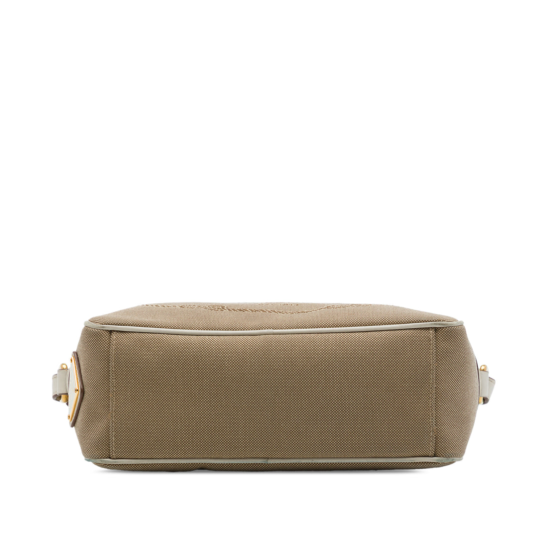 Prada Sac caméra Canapa Logo Beige – vue 3 – GABY PARIS