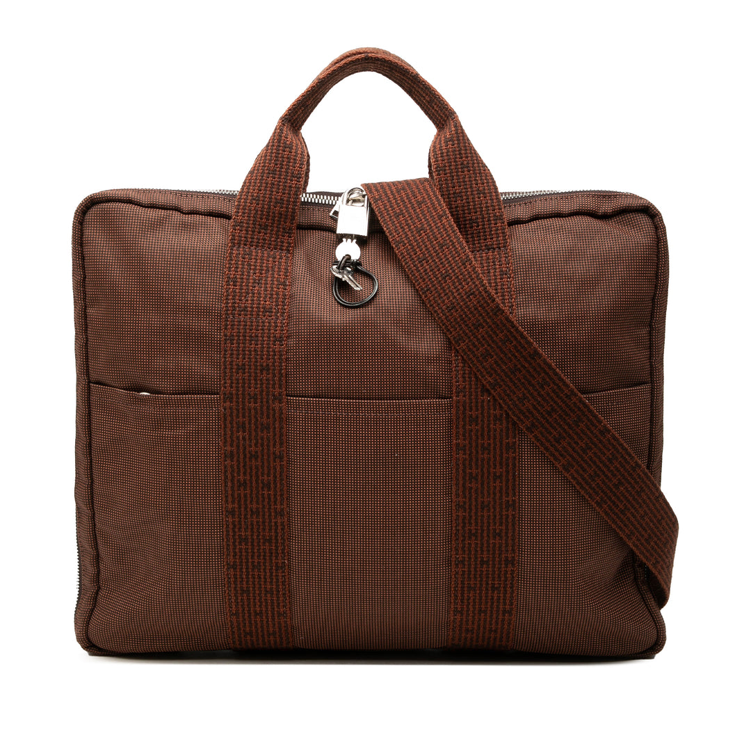 Herline Porte Documents Marron