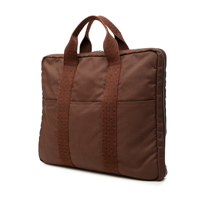Herline Porte Documents Marron