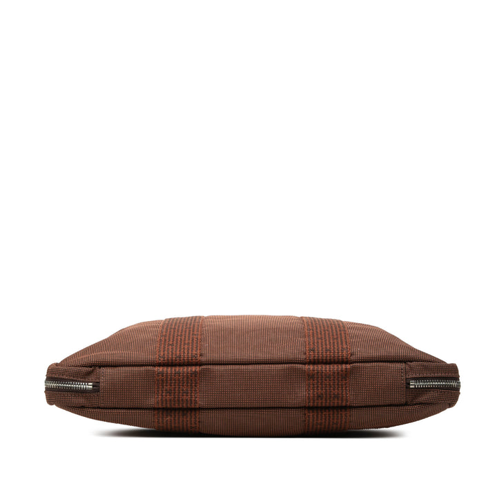 Herline Porte Documents Marron