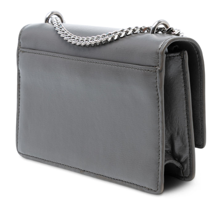 Saint Laurent Small Cuir de veau Monogram Sunset Sac porté croisé