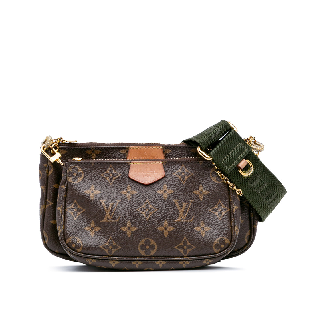 Monogram Multi Pochette Accessoires Brown - Gaby Paris