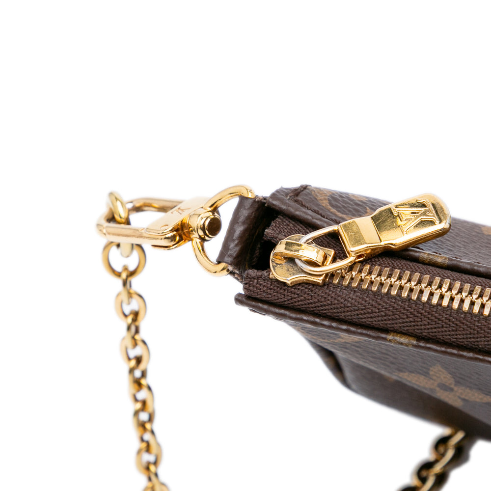 Monogram Multi Pochette Accessoires Brown - Gaby Paris