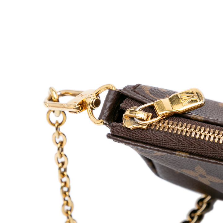 Monogram Multi Pochette Accessoires Brown - Gaby Paris