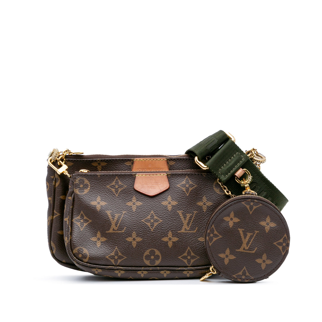 Monogram Multi Pochette Accessoires Brown - Gaby Paris